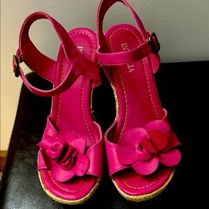 Pink Floral Sandals